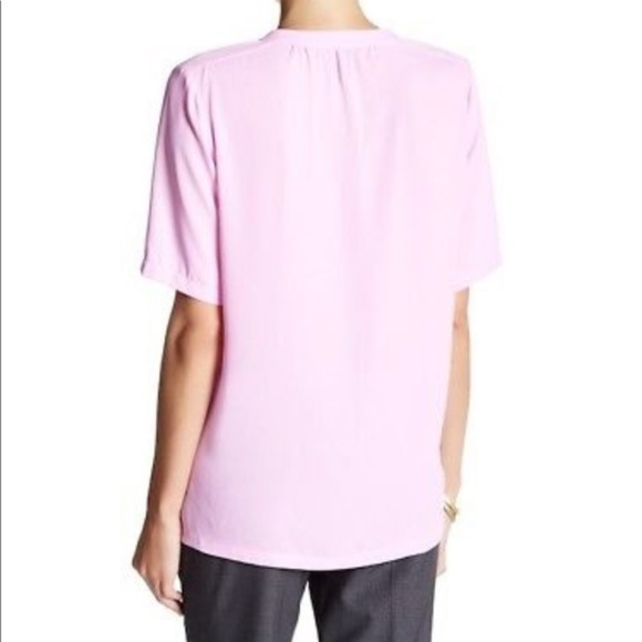 NYDJ Women's Double Georgette Pop Over Blouse - Picture 5 of 5